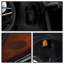 Load image into Gallery viewer, Xtune Projector Headlights Ford Escape (13-16) [LED Light Bar - Halogen Model] Black w/ Amber Turn Signal Light Alternate Image