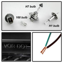 Load image into Gallery viewer, Xtune Projector Headlights Ford Escape (13-16) [LED Light Bar - Halogen Model] Black w/ Amber Turn Signal Light Alternate Image