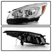 Load image into Gallery viewer, Xtune Projector Headlights Ford Escape (13-16) [LED Light Bar - Halogen Model] Black w/ Amber Turn Signal Light Alternate Image