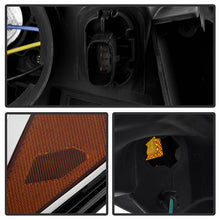 Load image into Gallery viewer, Xtune Projector Headlights Ford Escape (13-16) [LED Light Bar - Halogen Model] Black w/ Amber Turn Signal Light Alternate Image