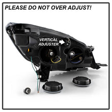 Load image into Gallery viewer, Xtune Projector Headlights Ford Escape (13-16) [LED Light Bar - Halogen Model] Black w/ Amber Turn Signal Light Alternate Image