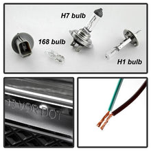 Load image into Gallery viewer, Xtune Projector Headlights Ford Escape (13-16) [LED Light Bar - Halogen Model] Black w/ Amber Turn Signal Light Alternate Image