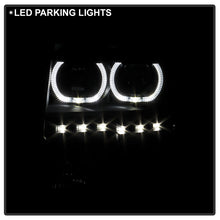 Load image into Gallery viewer, Xtune Projector Headlights Ford F150 (09-14) [LED Halo or  Light Bar DRL - Halogen Model] Black or Chrome w/ Amber Turn Signal Light Alternate Image