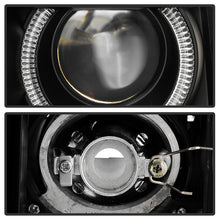Load image into Gallery viewer, Xtune Projector Headlights Ford F150 (09-14) [LED Halo or  Light Bar DRL - Halogen Model] Black or Chrome w/ Amber Turn Signal Light Alternate Image