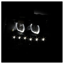 Load image into Gallery viewer, Xtune Projector Headlights Ford F150 (09-14) [LED Halo or  Light Bar DRL - Halogen Model] Black or Chrome w/ Amber Turn Signal Light Alternate Image