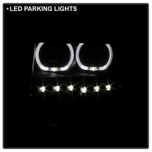 Load image into Gallery viewer, Xtune Projector Headlights Ford F150 (09-14) [LED Halo or  Light Bar DRL - Halogen Model] Black or Chrome w/ Amber Turn Signal Light Alternate Image