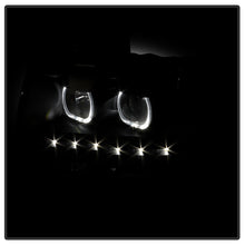 Load image into Gallery viewer, Xtune Projector Headlights Ford F150 (09-14) [LED Halo or  Light Bar DRL - Halogen Model] Black or Chrome w/ Amber Turn Signal Light Alternate Image