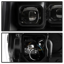 Load image into Gallery viewer, Xtune Full LED Projector Headlights Ford F150 (09-14) [LED DRL - Halogen Model] Black w/ Amber Turn Signal Light Alternate Image