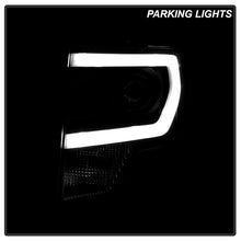 Load image into Gallery viewer, Xtune Projector Headlights Ford F150 (09-14) [LED Halo or  Light Bar DRL - Halogen Model] Black or Chrome w/ Amber Turn Signal Light Alternate Image