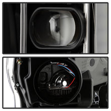 Load image into Gallery viewer, Xtune Full LED Projector Headlights Ford F150 (18-20) [LED Light Bar - Halogen Model] Black or Chrome w/ Amber Turn Signal Light - Black Alternate Image