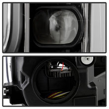 Load image into Gallery viewer, Xtune Full LED Projector Headlights Ford F150 (18-20) [LED Light Bar - Halogen Model] Black or Chrome w/ Amber Turn Signal Light - Black Alternate Image