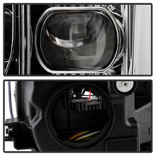 Load image into Gallery viewer, Xtune Full LED Projector Headlights Ford F150 (18-20) [LED Light Bar - Halogen Model] Black or Chrome w/ Amber Turn Signal Light - Black Alternate Image