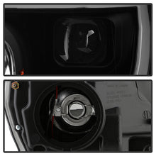 Load image into Gallery viewer, Xtune Full LED Projector Headlights Ford F150 (18-20) [LED Light Bar - Halogen Model] Black or Chrome w/ Amber Turn Signal Light - Black Alternate Image