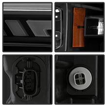 Load image into Gallery viewer, Xtune Full LED Projector Headlights Ford F150 (18-20) [LED Light Bar - Halogen Model] Black or Chrome w/ Amber Turn Signal Light Alternate Image