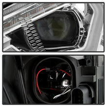 Load image into Gallery viewer, Xtune Projector Headlights Ford Focus (15-18) [Full LED w/ LED Light Bar] Black or Chrome w/ Amber Turn Signal Lights Alternate Image