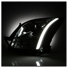 Load image into Gallery viewer, Xtune Projector Headlights Ford Fusion (06-09) [DRL LED Light Bar - Halogen Model] Black or Chrome w/ Amber Turn Signal Light Alternate Image