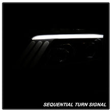 Load image into Gallery viewer, Xtune Projector Headlights Ford Fusion (10-12) Black Housing with Light Tube DRL - Clear Lens Alternate Image