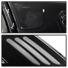 Load image into Gallery viewer, Xtune Projector Headlights Ford Fusion (10-12) Black Housing with Light Tube DRL - Clear Lens Alternate Image