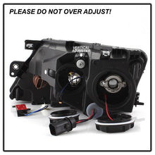 Load image into Gallery viewer, Xtune Projector Headlights Ford Fusion (10-12) Black Housing with Light Tube DRL - Clear Lens Alternate Image