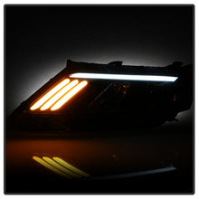 Load image into Gallery viewer, Xtune Projector Headlights Ford Fusion (10-12) Black Housing with Light Tube DRL - Clear Lens Alternate Image