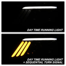 Load image into Gallery viewer, Xtune Projector Headlights Ford Fusion (10-12) Black Housing with Light Tube DRL Alternate Image
