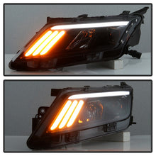 Load image into Gallery viewer, Xtune Projector Headlights Ford Fusion (10-12) Black Housing with Light Tube DRL Alternate Image