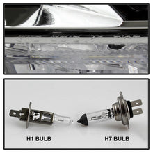 Load image into Gallery viewer, Xtune Projector Headlights Ford Fusion (10-12) Black Housing with Light Tube DRL - Clear Lens Alternate Image