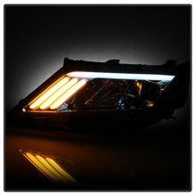 Load image into Gallery viewer, Xtune Projector Headlights Ford Fusion (10-12) Black Housing with Light Tube DRL - Clear Lens Alternate Image