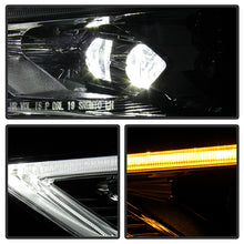 Load image into Gallery viewer, Xtune Projector Headlights Ford Fusion (17-19) [w/  Sequential Signal LED DRL] Chrome Alternate Image
