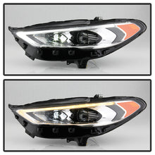 Load image into Gallery viewer, Xtune Projector Headlights Ford Fusion (17-19) [w/  Sequential Signal LED DRL] Chrome Alternate Image