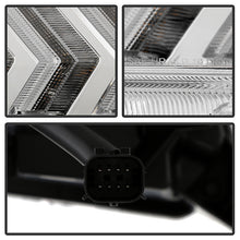 Load image into Gallery viewer, Xtune Full LED Projector Headlights Ford Ranger (2019-2022) Black Housing with Light Bar DRL - Black Alternate Image