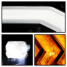 Load image into Gallery viewer, Xtune Full LED Projector Headlights Ford Ranger (2019-2022) Black Housing with Light Bar DRL - Black Alternate Image