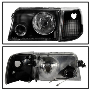 Xtune Projector Headlights Ford Ranger (93-97) Black or Chrome w/ Corner Lights