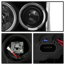 Load image into Gallery viewer, Xtune Projector Headlights Ford F250/350/450 Super Duty (08-10) [w/ LED Halo] Smoke/ Black / Chrome - Smoke Alternate Image