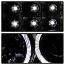 Load image into Gallery viewer, Xtune Projector Headlights Ford F250/350/450 Super Duty (08-10) [w/ LED Halo] Smoke/ Black / Chrome - Smoke Alternate Image