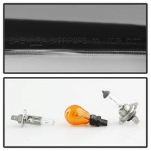 Load image into Gallery viewer, Xtune Projector Headlights Ford F-250/F-350/F450 Super Duty (11-16) [Light Bar DRL w/ Sequential Turn Signal - Halogen Model] Black w/ Amber Turn Signal Light Alternate Image