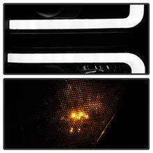 Load image into Gallery viewer, Xtune Projector Headlights Ford F-250/F-350/F450 Super Duty (11-16) [Light Bar DRL w/ Sequential Turn Signal - Halogen Model] Black w/ Amber Turn Signal Light Alternate Image