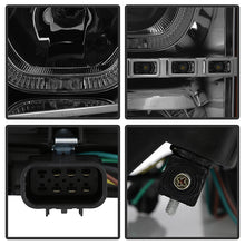 Load image into Gallery viewer, Xtune Projector Headlights GMC Sierra (07-13) [LED Halo - Halogen Model] Chrome or Black w/ Amber Turn Signal Light Alternate Image