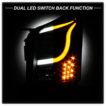 Load image into Gallery viewer, Xtune Projector Headlights GMC Yukon (15-18) [LED Light Bar - Halogen Model] Black w/ Amber Turn Signal Light - Default Title Alternate Image