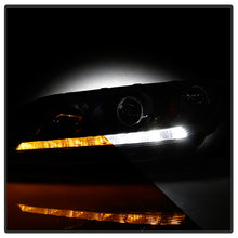 Load image into Gallery viewer, Xtune Projector Headlights Honda Accord Sedan (13-15) Black w/ LED Blue Start &amp; Sequential Signal DRL Alternate Image