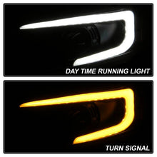 Load image into Gallery viewer, Xtune Projector Headlights Infiniti FX35 /FX45 (03-08) [DRL Light Bar Switchback] Black or Chrome w/ Amber Turn Signal Lights Alternate Image