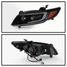 Load image into Gallery viewer, Xtune Projector Headlights Infiniti FX35 /FX45 (03-08) [DRL Light Bar Switchback] Black or Chrome w/ Amber Turn Signal Lights Alternate Image