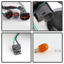 Load image into Gallery viewer, Xtune Projector Headlights Infiniti FX35 /FX45 (03-08) [DRL Light Bar Switchback] Black or Chrome w/ Amber Turn Signal Lights Alternate Image