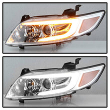 Load image into Gallery viewer, Xtune Projector Headlights Infiniti FX35 /FX45 (03-08) [DRL Light Bar Switchback] Black or Chrome w/ Amber Turn Signal Lights Alternate Image