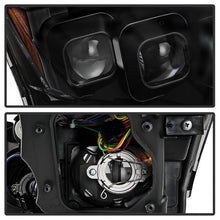 Load image into Gallery viewer, Xtune Projector Headlights Infiniti G25 (11-12) [w/ DRL Light Bar &amp; Sequential Turn Signal] Black Smoke or Chrome w/ Amber Turn Signal Lights - Black Smoke Alternate Image