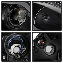 Load image into Gallery viewer, Xtune Projector Headlights Infiniti G25 (11-12) [w/ DRL Light Bar &amp; Sequential Turn Signal] Black Smoke or Chrome w/ Amber Turn Signal Lights - Black Smoke Alternate Image