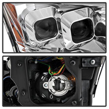 Load image into Gallery viewer, Xtune Projector Headlights Infiniti G25 (11-12) [w/ DRL Light Bar &amp; Sequential Turn Signal] Black Smoke or Chrome w/ Amber Turn Signal Lights - Black Smoke Alternate Image