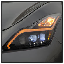 Load image into Gallery viewer, Xtune Projector Headlights Infiniti G37 Coupe (08-15) [Sequential Turn Signal] Black / Smoke Tinted Alternate Image