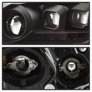 Xtune Projector Headlights Infiniti G37 Coupe (08-15) [Sequential Turn Signal] Black / Smoke Tinted