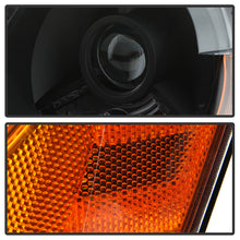 Load image into Gallery viewer, Xtune Projector Headlights Jeep Grand Cherokee (08-10) [OEM Style - Halogen Model] Black or Chrome w/ Amber Turn Signal Light - Black Alternate Image